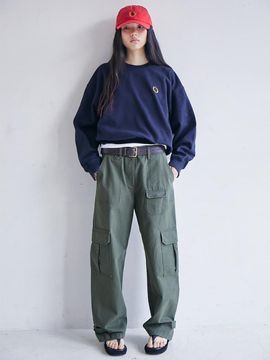 The Aperture Carpenter Harry Wide Pants [Khaki] (TA5421A03H)