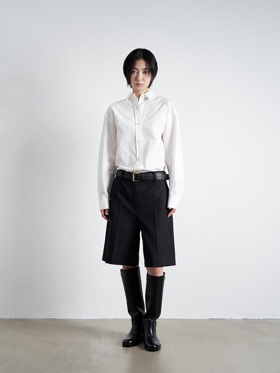 The Aperture Classic Bermuda Pants Black (TA4X21A035)