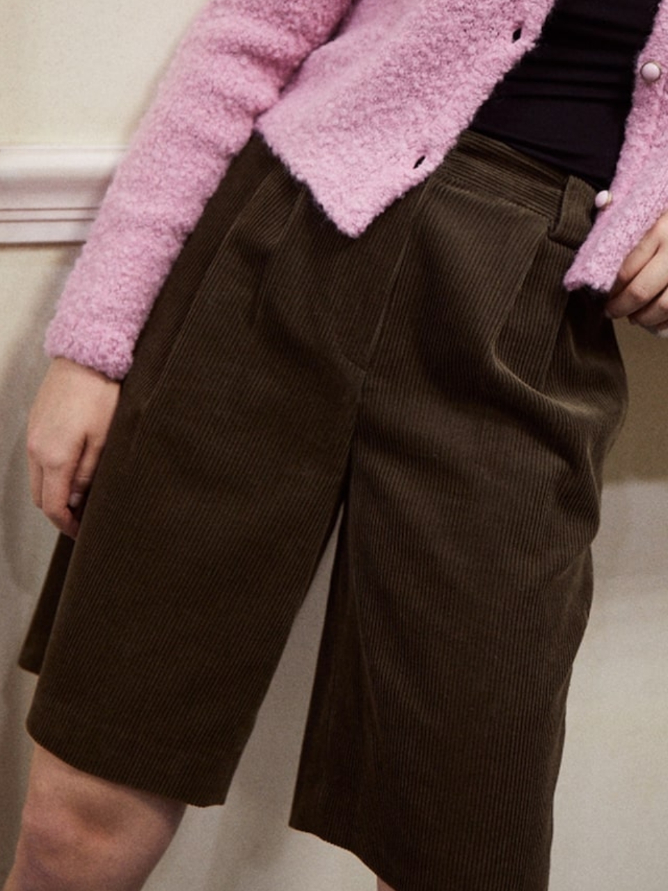 The Aperture Corduroy School Pants_Brown