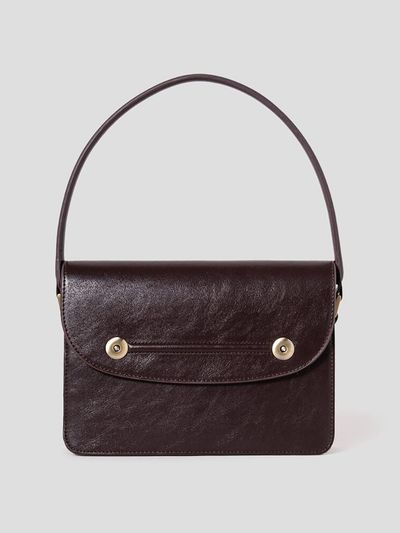 The Aperture Cracker Bag Shoulder Bag (Brown) (TA54D4A04D)