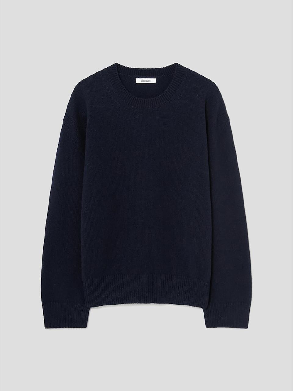 The Aperture Jeanne Sweater Navy