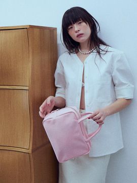 The Aperture Lightweight Nylon Spacious Tote Bag [Pink] (TA45D4A04X)