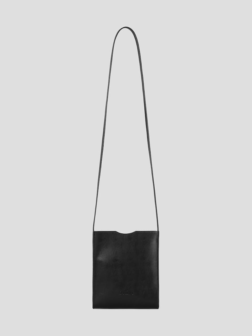 The Aperture Minimalist Square Skinny Bag [Black] (TA51D4A025)