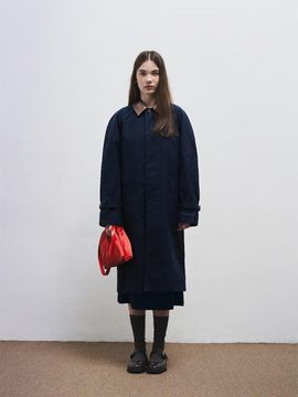The Aperture Paul Barbour Coat Navy