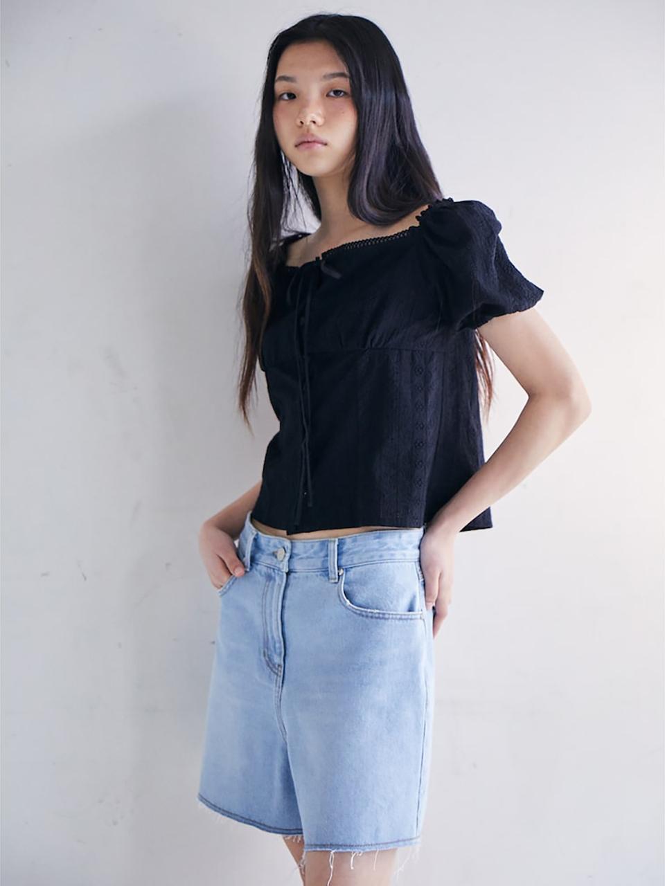 The Aperture Timothy Denim Shorts [Blue] (TA5425A03P)