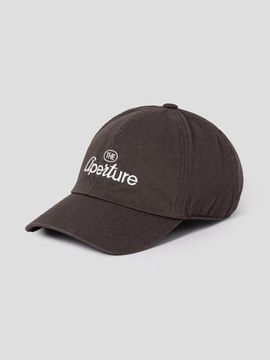 The Aperture Vintage Cotton Deep-Fitting Ball Cap [BROWN] (TA518BA01D)