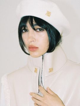 THE ASHLYNN Gloria Wool Beret Hat