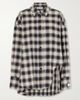 THE ATTICO Checked cotton-poplin shirt - 1