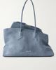 THE ATTICO La Passegiata medium asymmetric denim shoulder bag - 1