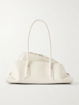 THE ATTICO La Passegiata small asymmetric leather shoulder bag