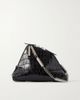 THE ATTICO La Scala asymmetric croc-effect leather clutch - 1