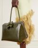 THE ATTICO L'Altra Di Milano crinkled patent-leather shoulder bag - 2