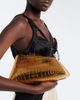 The Attico The Attico 8:30PM Small croc-effect leather clutch - 6