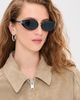 The Attico The Attico Ambra Sunglasses Black One - 3