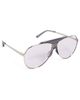 The Attico The Attico Amelia Sunglasses White Gold/Silver One - 1