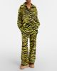 The Attico The Attico Animal-print cotton muslin wide-leg pants - 2