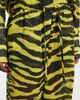 The Attico The Attico Animal-print cotton muslin wide-leg pants - 3