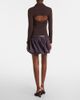 The Attico The Attico Belted polo dress - 6