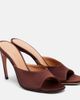 The Attico The Attico Betta 95 satin mules - 1