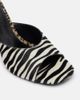 The Attico The Attico Betta zebra-print calf hair mules - 6