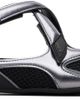The Attico The Attico Black & Silver Floor 01 Ballerina Flats - 1