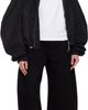 The Attico The Attico Black Bomber Jacket - 4