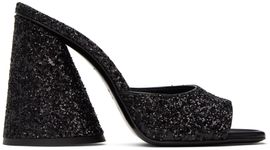 The Attico The Attico Black Luz Heeled Sandals