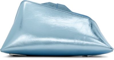 The Attico The Attico Blue '8.30 PM' Oversized Clutch