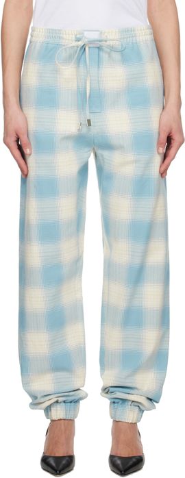 The Attico The Attico Blue Long Trousers