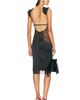 THE ATTICO THE ATTICO Bodycon Lace Midi Dress - 3