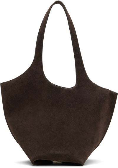 The Attico The Attico Brown La Scoop Shoulder Bag