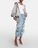 The Attico The Attico Cargo denim midi skirt - 2
