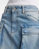 The Attico The Attico Cargo denim midi skirt - 4