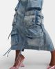 The Attico The Attico Cargo denim midi skirt - 5