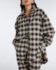 The Attico The Attico Checked asymmetric cotton shirt - 2