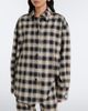 The Attico The Attico Checked asymmetric cotton shirt - 5