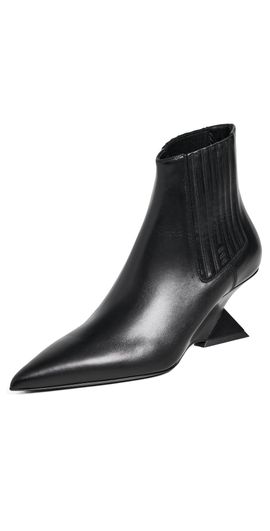 The Attico The Attico Cheope Ankle Boots Black