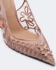 The Attico The Attico Cheope embroidered slingback pumps - 6