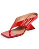 The Attico The Attico Cheope Sandals Red - 1
