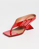 The Attico The Attico Cheope Sandals Red - 2