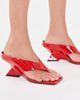 The Attico The Attico Cheope Sandals Red - 3