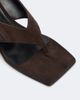 The Attico The Attico Cheope suede thong sandals - 6