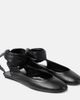 The Attico The Attico Cloe leather slingback flats - 1