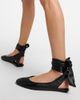 The Attico The Attico Cloe leather slingback flats - 7
