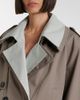 The Attico The Attico Cropped gabardine trench coat - 3