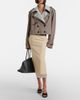 The Attico The Attico Cropped gabardine trench coat - 6