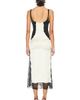 THE ATTICO THE ATTICO Cut Out Lace Midi Dress - 3