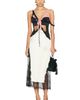 THE ATTICO THE ATTICO Cut Out Lace Midi Dress - 4
