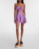 The Attico The Attico Cutout cotton muslin minidress - 2
