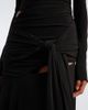 The Attico The Attico Cutout draped asymmetric midi dress - 4